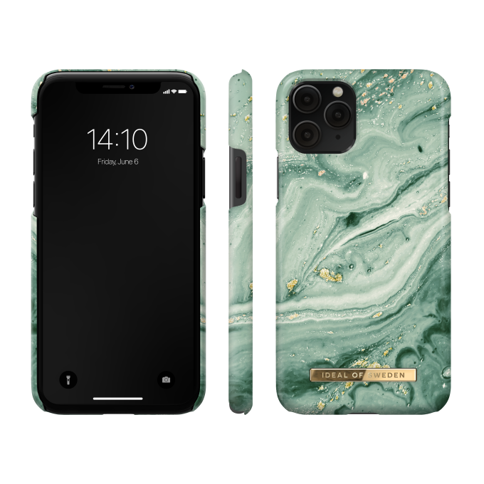 iPhone 11 PRO iDeal Of Sweden nugarėlė Mint Swirl Marble