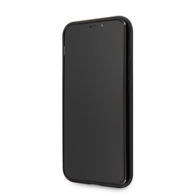 iPhone 11 PRO juoda GUESS nugarėlė GUHCN58SGTLBK
