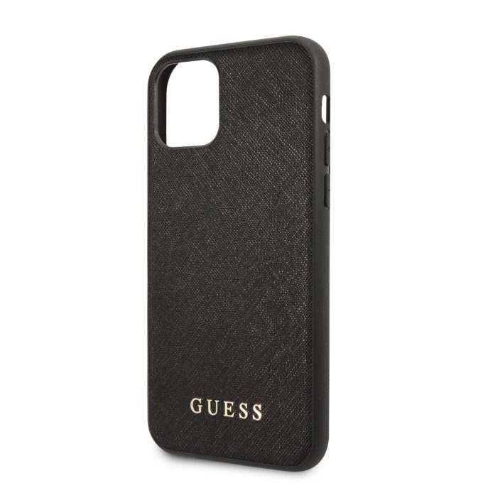 iPhone 11 PRO juoda GUESS nugarėlė GUHCN58SLSABK