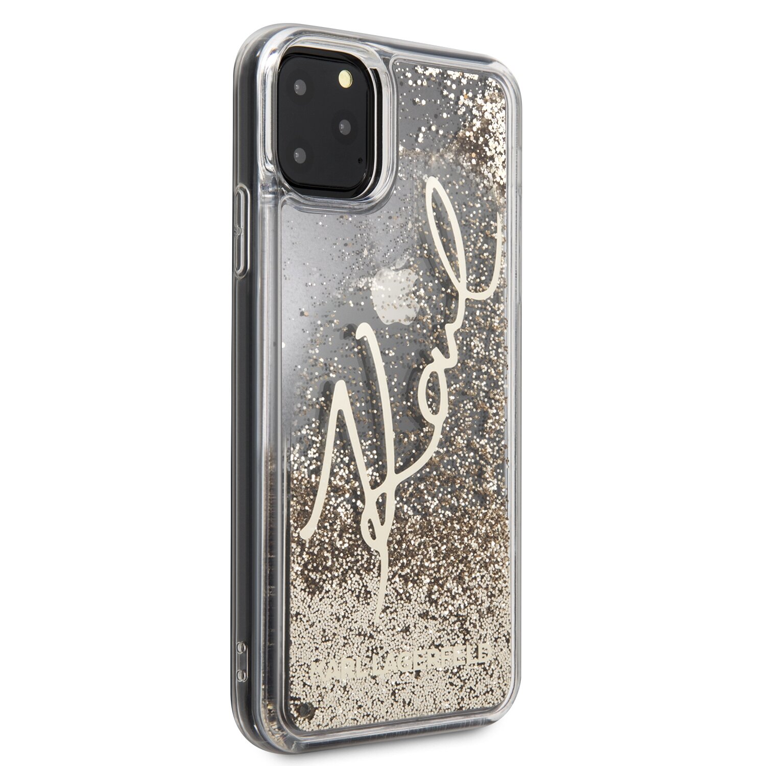 iPhone 11 PRO MAX aukso spalvos water KARL LAGERFELD nugarėlė KLHCN65TRKSGO - Image 4