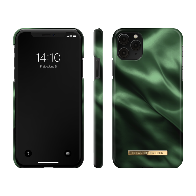 iPhone 11 PRO MAX iDeal Of Sweden nugarėlė Emerald Satin