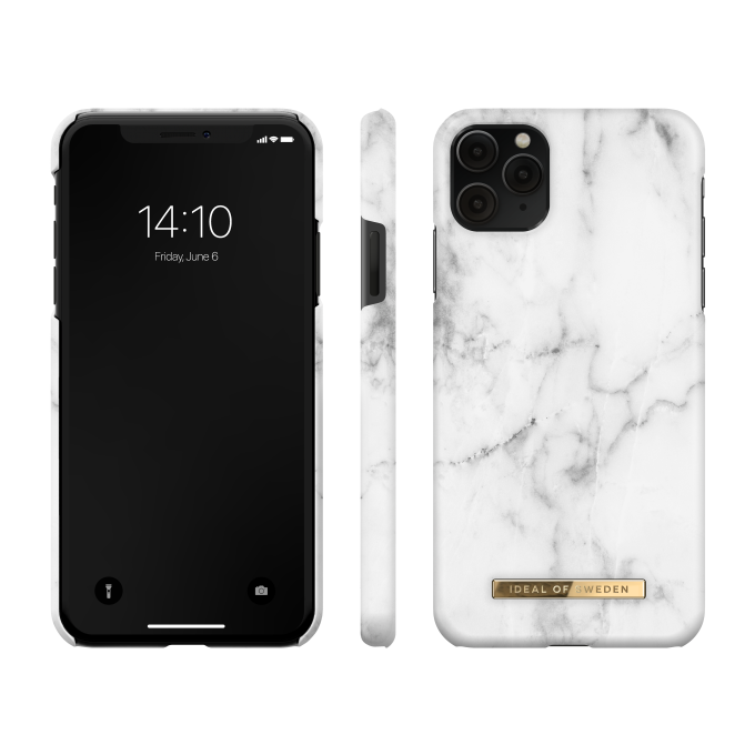 iPhone 11 PRO MAX iDeal Of Sweden nugarėlė White Marble