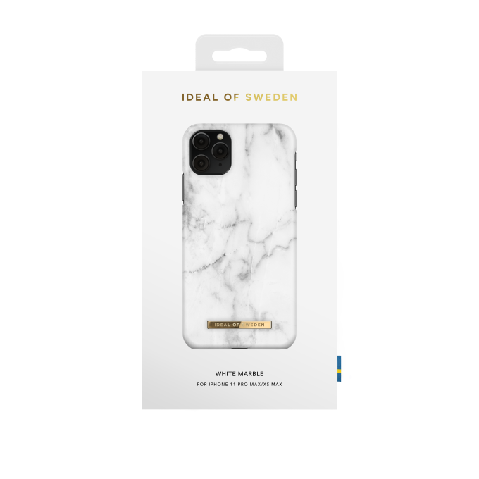 iPhone 11 PRO MAX iDeal Of Sweden nugarėlė White Marble