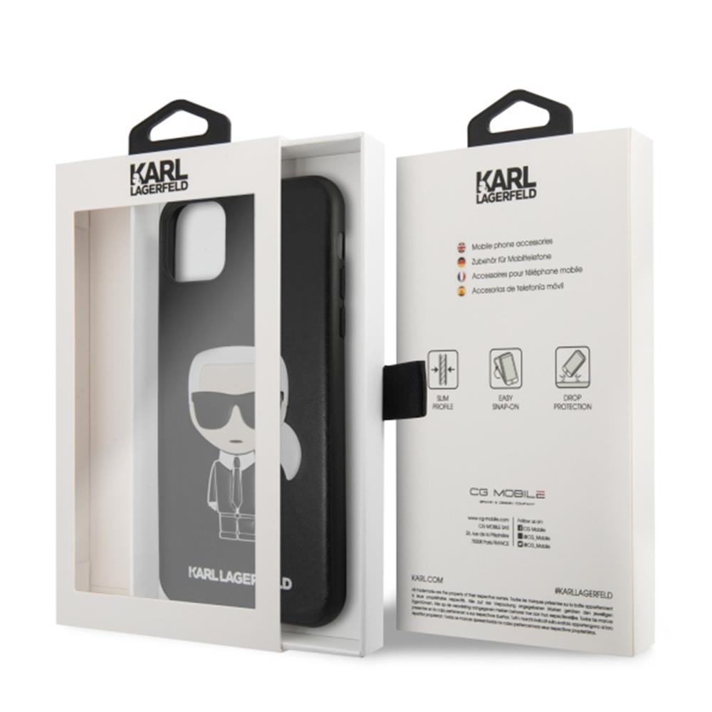 iPhone 11 PRO MAX juoda KARL LAGERFELD nugarėlė KLHCN65IKPUBK - Image 3