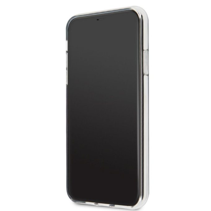 iPhone 11 PRO MAX skaidri-rožinė KARL LAGERFELD nugarėlė KLHCN65CFNRCPI