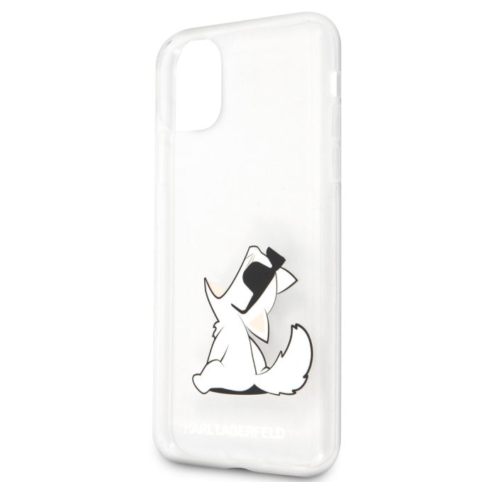 iPhone 11 PRO MAX transparent KARL LAGERFELD nugarėlė