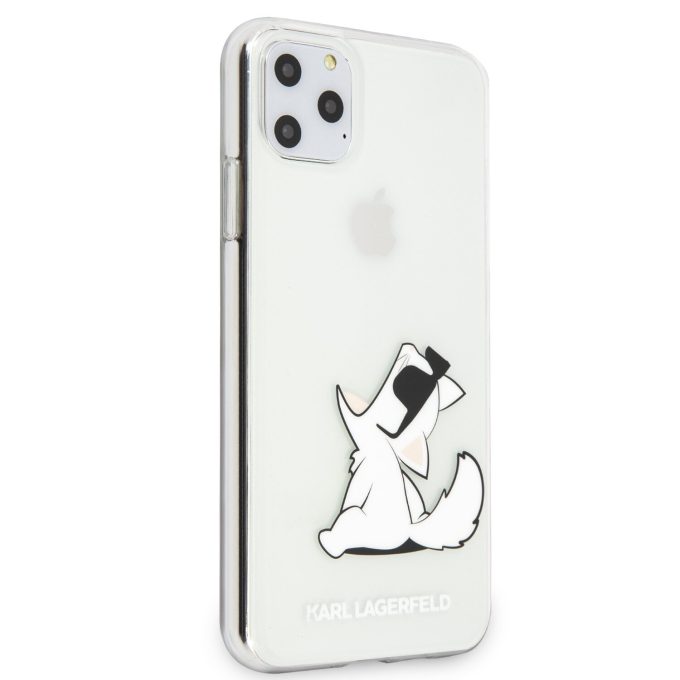 iPhone 11 PRO MAX transparent KARL LAGERFELD nugarėlė