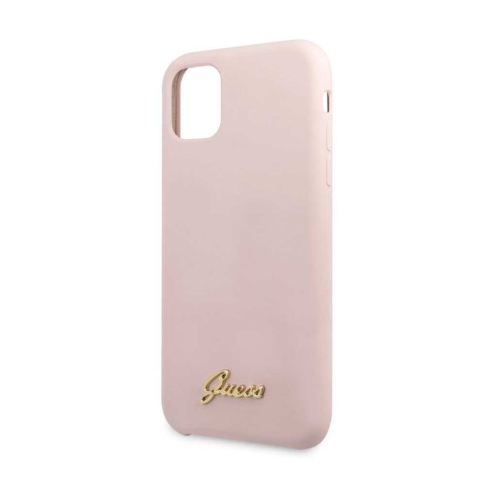 iPhone 11 PRO šviesiai rožinė GUESS nugarėlė GUHCN58LSLMGLP