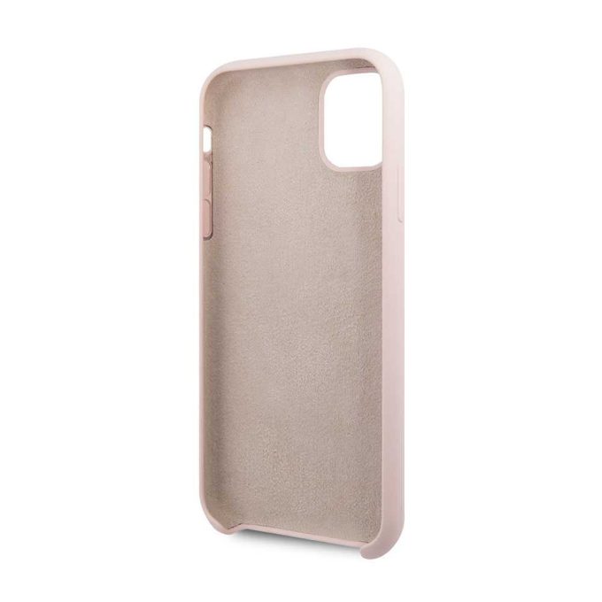 iPhone 11 PRO šviesiai rožinė GUESS nugarėlė GUHCN58LSLMGLP