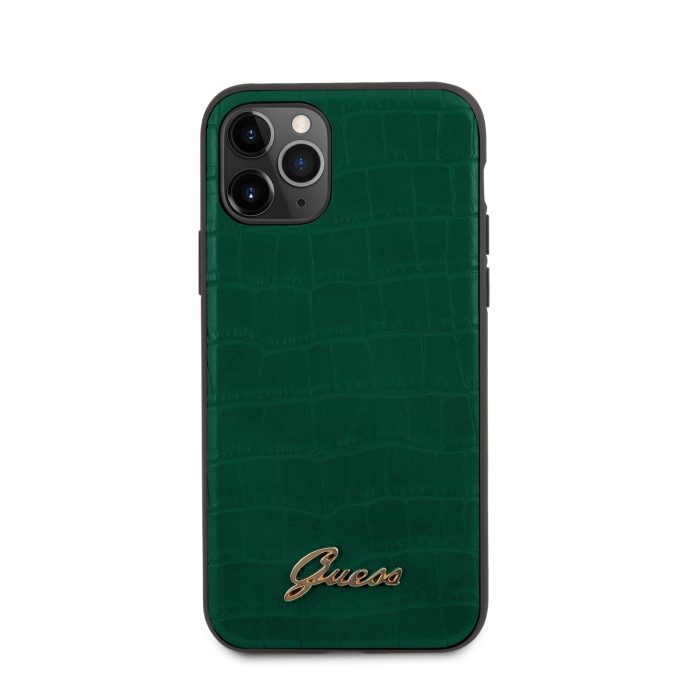 iPhone 11 PRO žalia GUESS nugarėlė GUHCN58PCUMLCRDG