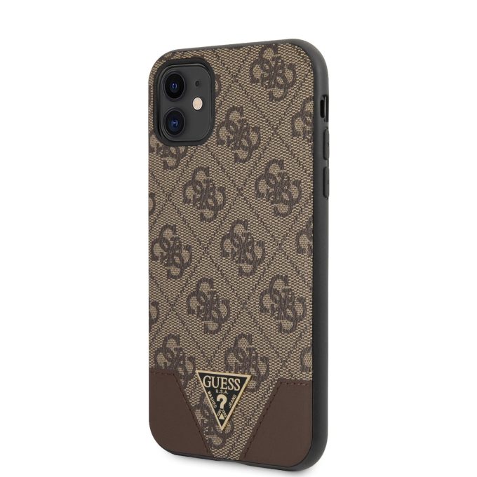 iPhone 11 ruda GUESS nugarėlė GUHCN61PU4GHBR