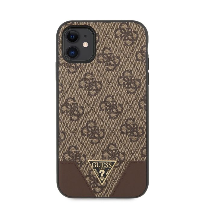 iPhone 11 ruda GUESS nugarėlė GUHCN61PU4GHBR