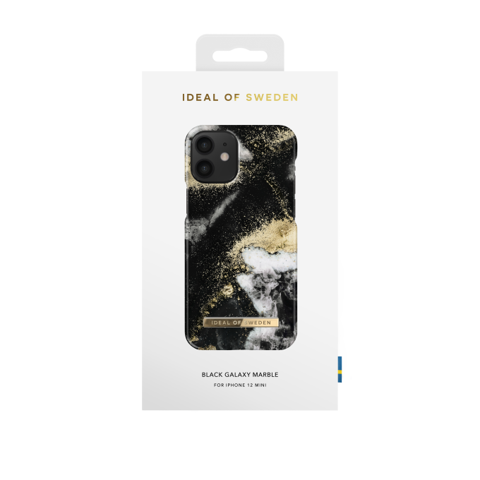 iPhone 12 MINI iDeal Of Sweden nugarėlė Black Galaxy