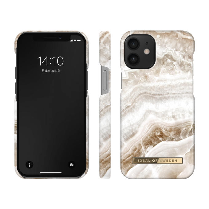 iPhone 12 MINI iDeal Of Sweden nugarėlė Clear Quartz