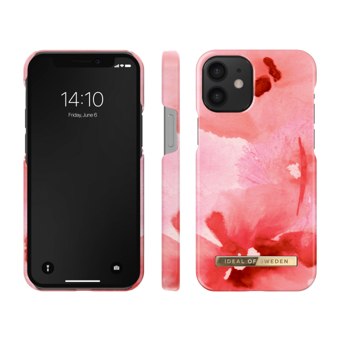 iPhone 12 MINI iDeal Of Sweden nugarėlė Coral Blush Floral