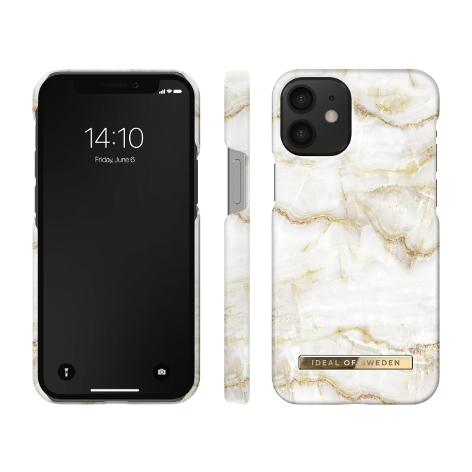 iPhone 12 MINI iDeal Of Sweden nugarėlė Golden Pearl Marble