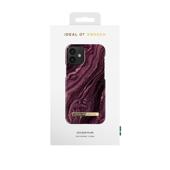 iPhone 12 MINI iDeal Of Sweden nugarėlė Golden Plum