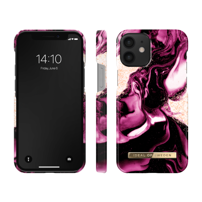 iPhone 12 MINI iDeal Of Sweden nugarėlė Golden Ruby
