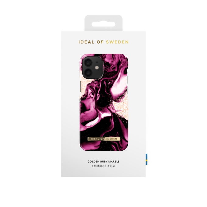 iPhone 12 MINI iDeal Of Sweden nugarėlė Golden Ruby