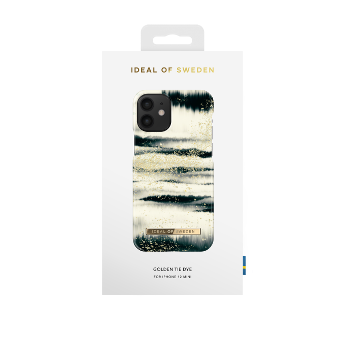 iPhone 12 MINI iDeal Of Sweden nugarėlė Golden Tie Dye