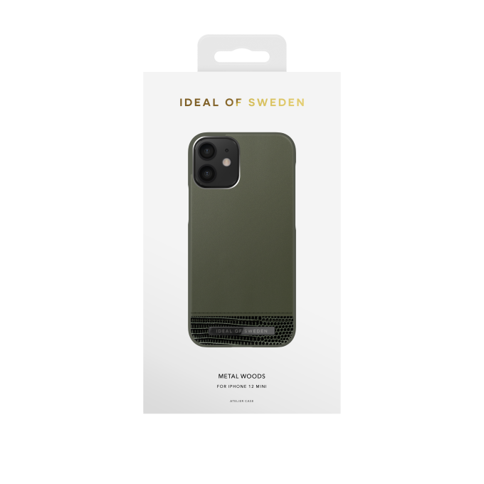 iPhone 12 MINI iDeal Of Sweden nugarėlė Metal Woods