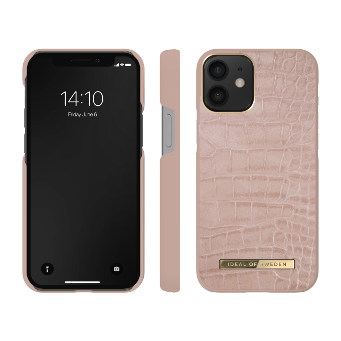 iPhone 12 MINI iDeal Of Sweden nugarėlė Rose Croco