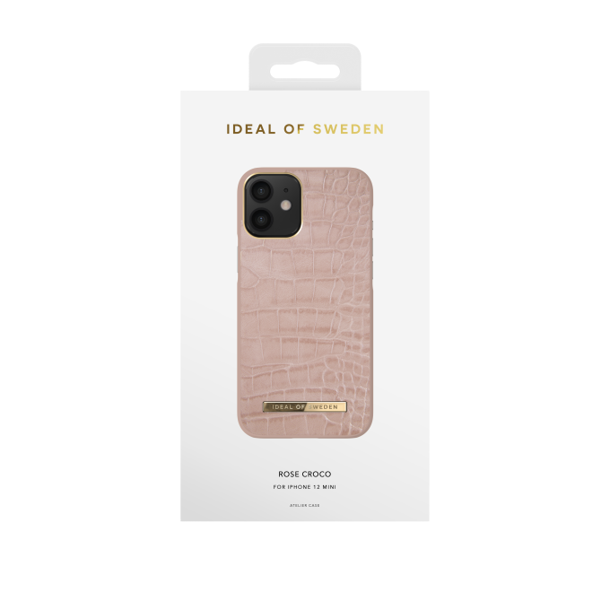 iPhone 12 MINI iDeal Of Sweden nugarėlė Rose Croco