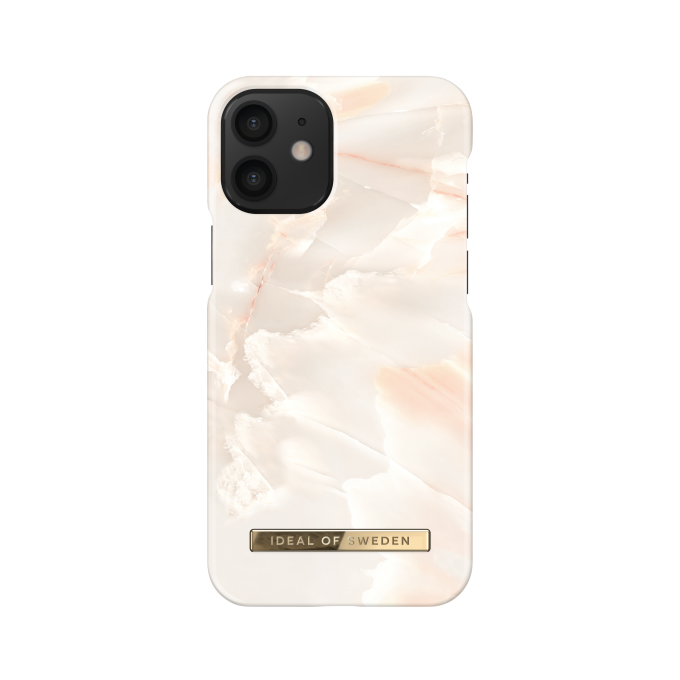 iPhone 12 MINI iDeal Of Sweden nugarėlė Rose Pearl Marble