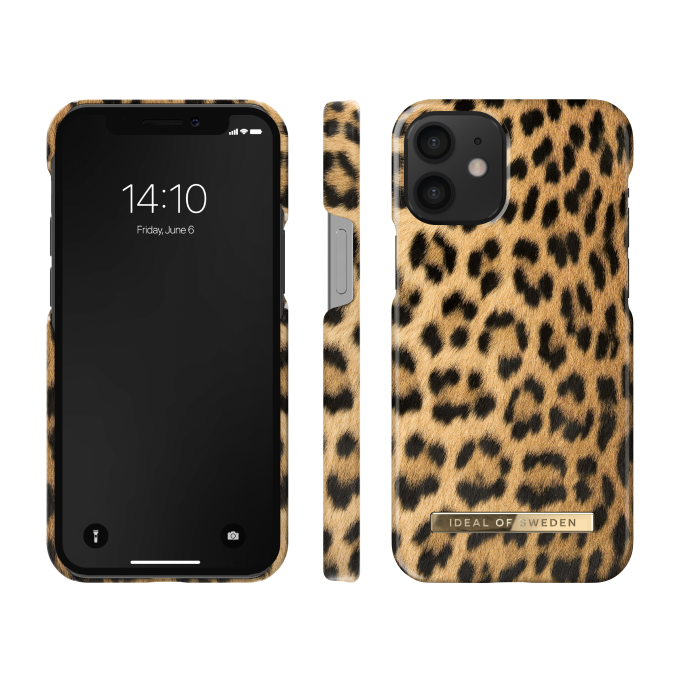 iPhone 12 MINI iDeal Of Sweden nugarėlė Wild Leopard