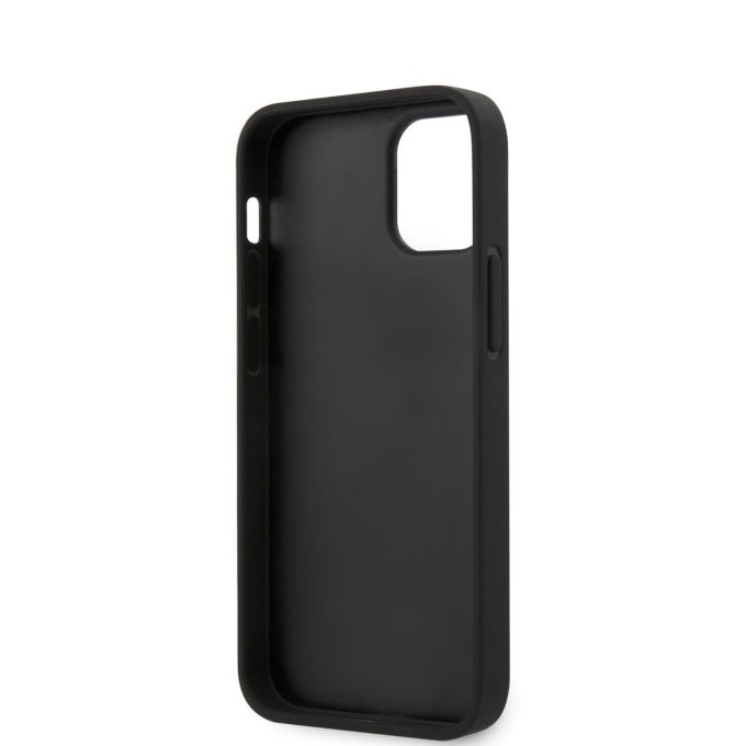 iPhone 12 MINI pilka GUESS nugarėlė GUHCP12SPU4GHBK