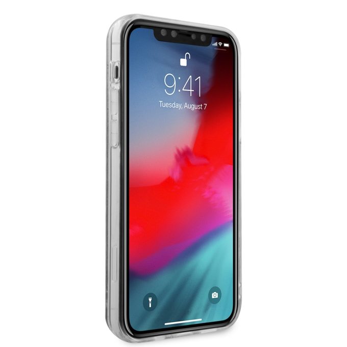 iPhone 12 Pro Max aukso spalvos GUESS nugarėlė GUHCP12LLG4GSLG