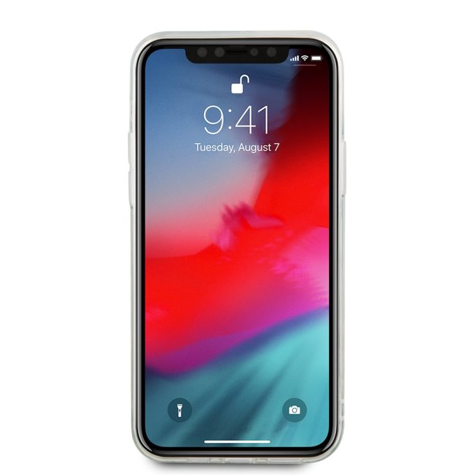 iPhone 12 Pro Max aukso spalvos GUESS nugarėlė GUHCP12LLG4GSLG