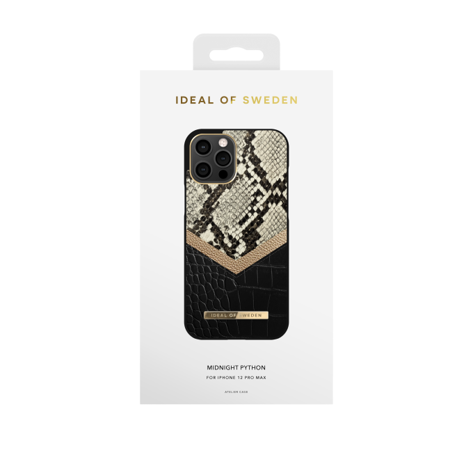 iPhone 12 PRO MAX iDeal Of Sweden nugarėlė Midnight Python