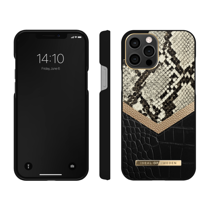 iPhone 12 PRO MAX iDeal Of Sweden nugarėlė Midnight Python