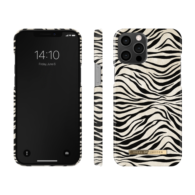 iPhone 12 PRO MAX iDeal Of Sweden nugarėlė Zafari Zebra