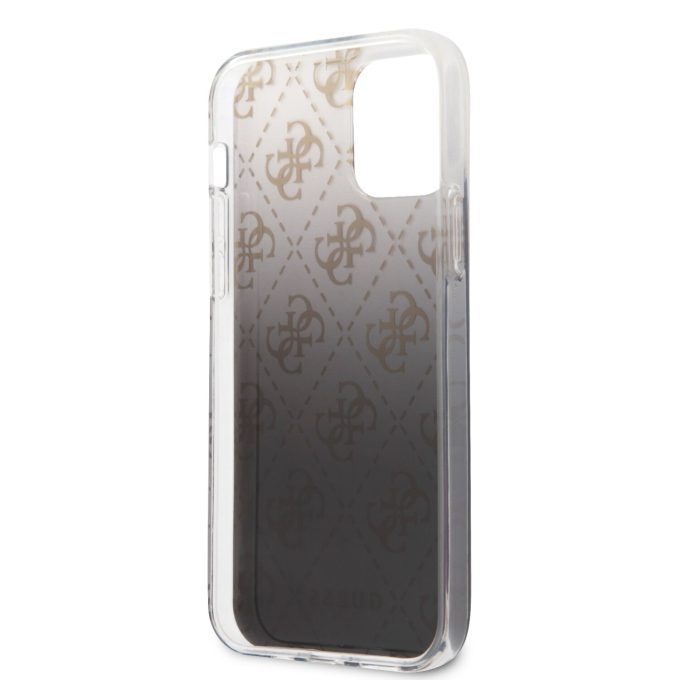 iPhone 12 Pro Max juoda GUESS nugarėlė GUHCP12LPCU4GGBK