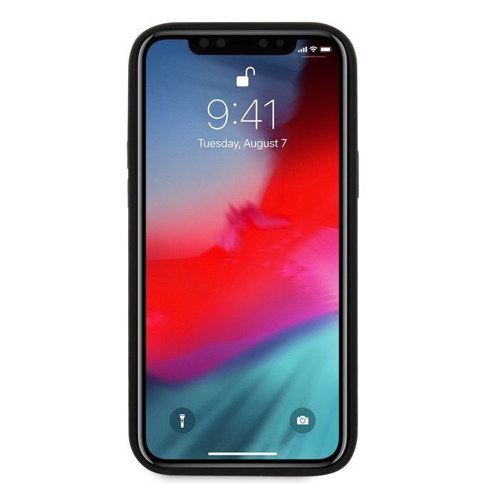 iPhone 12 PRO MAX juoda KARL LAGERFELD nugarėlė KLHCP12LPCUSKCBK