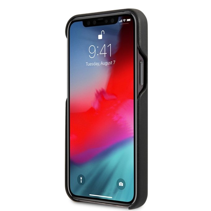 iPhone 12 PRO MAX juoda KARL LAGERFELD nugarėlė KLHCP12LSTKLBK