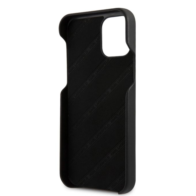 iPhone 12 PRO MAX juoda KARL LAGERFELD nugarėlė KLHCP12LSTKLBK