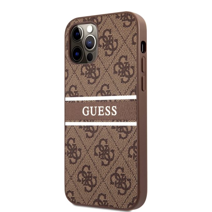 iPhone 12 Pro Max ruda GUESS nugarėlė GUHCP12L4GDBR