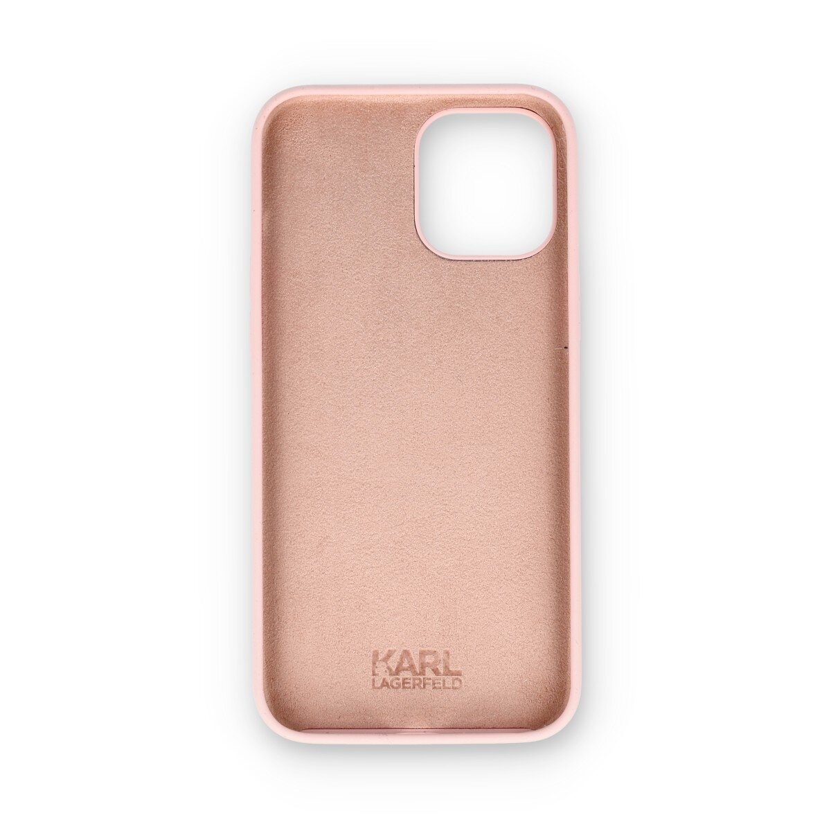 iPhone 12 PRO MAX šviesiai rožinė KARL LAGERFELD nugarėlė KLHCP12LSLKHLP - Image 2