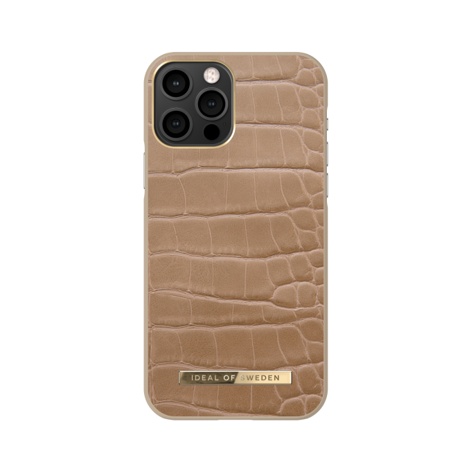 iPhone 12/12 PRO iDeal Of Sweden nugarėlė Camel Croco
