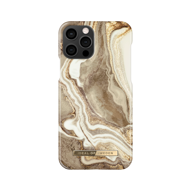 iPhone 12/12 PRO iDeal Of Sweden nugarėlė Golden Sand Marble