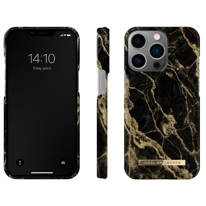 iPhone 12/12 PRO iDeal Of Sweden nugarėlė Golden Smoke Marble