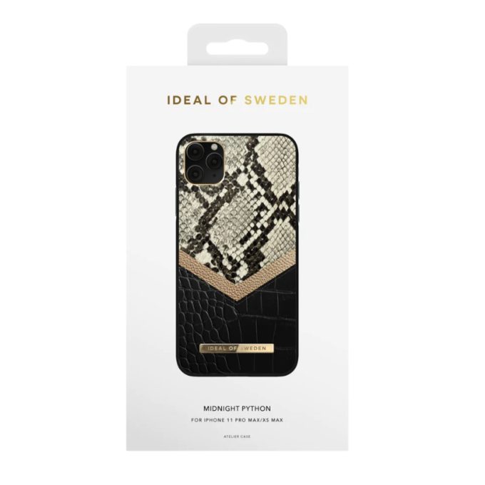 iPhone 12/12 PRO iDeal Of Sweden nugarėlė Midnight Python