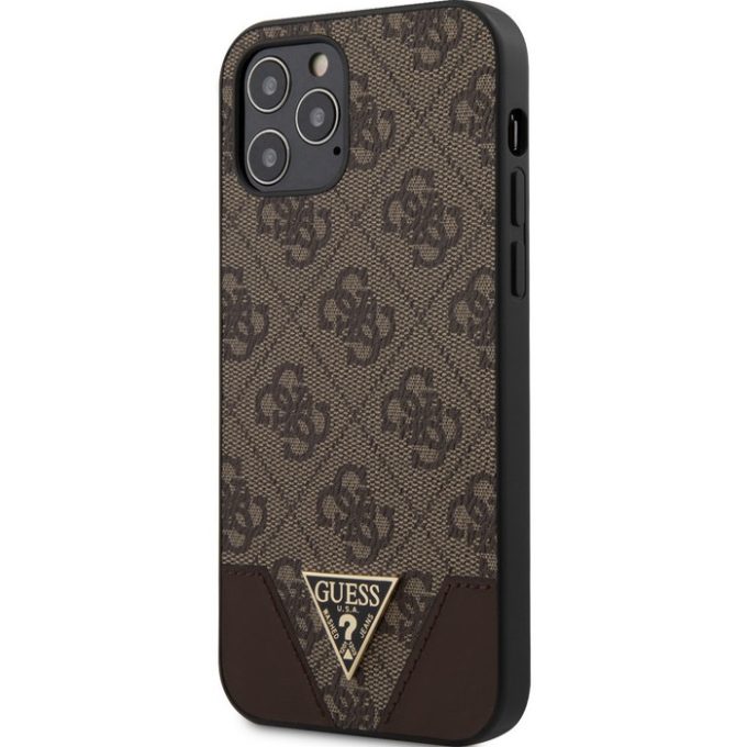 iPhone 12/12 PRO ruda GUESS nugarėlė GUHCP12MPU4GHBR