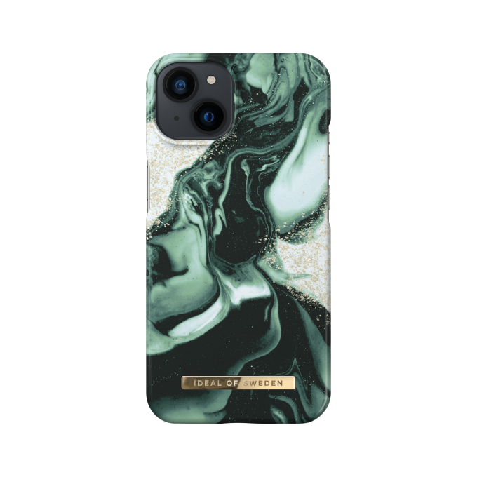 iPhone 13 iDeal Of Sweden nugarėlė Golden Olive Marble