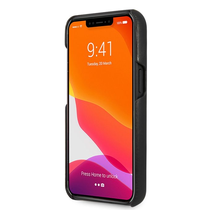 iPhone 13 juoda KARL LAGERFELD nugarėlė KLHCP13MSTKLBK