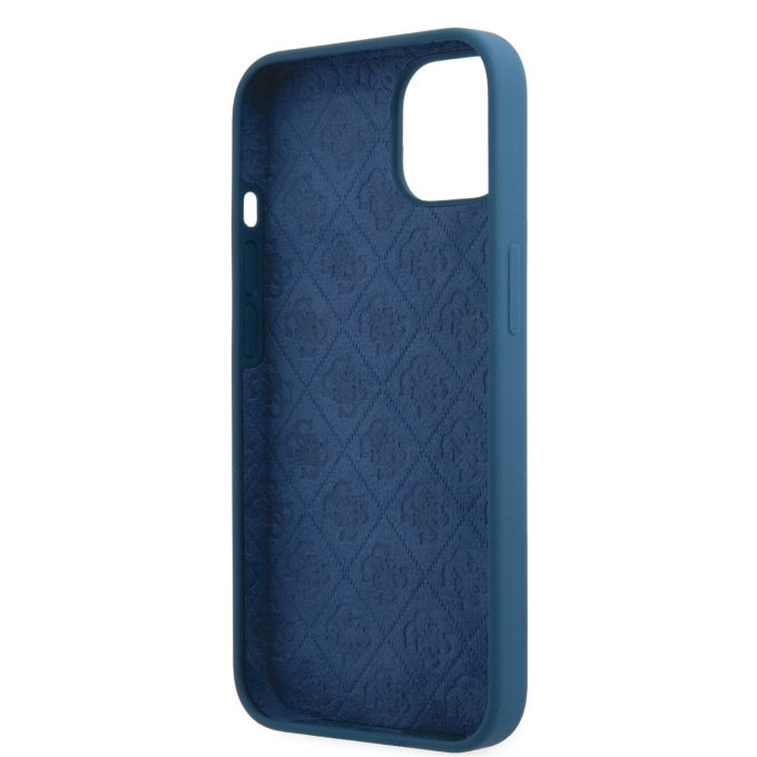 iPhone 13 mėlyna GUESS nugarėlė GUHCP13MLSLMGBL