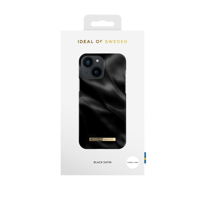 iPhone 13 MINI iDeal Of Sweden nugarėlė Black Satin